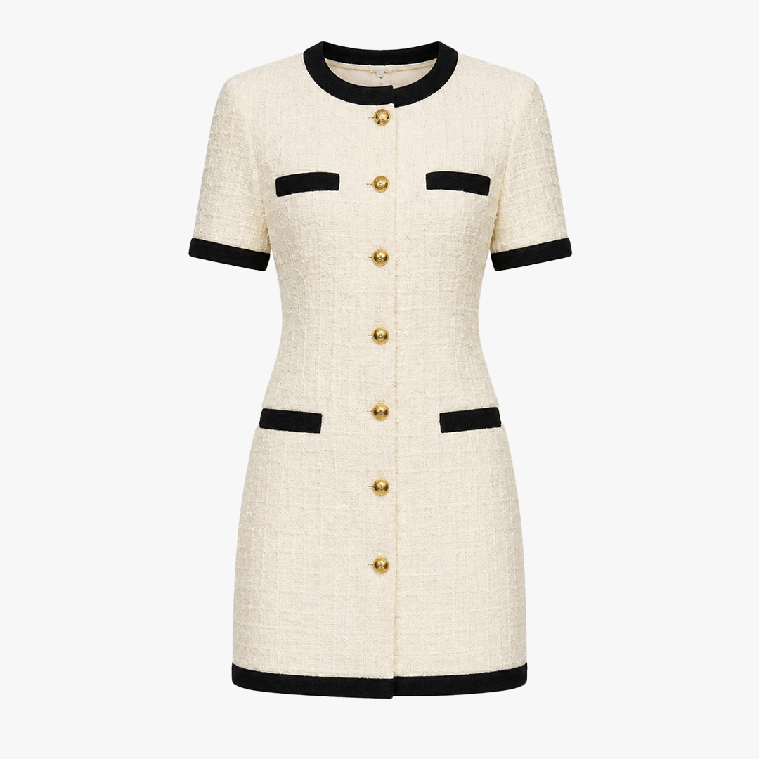 Elegant Tweed Dress
