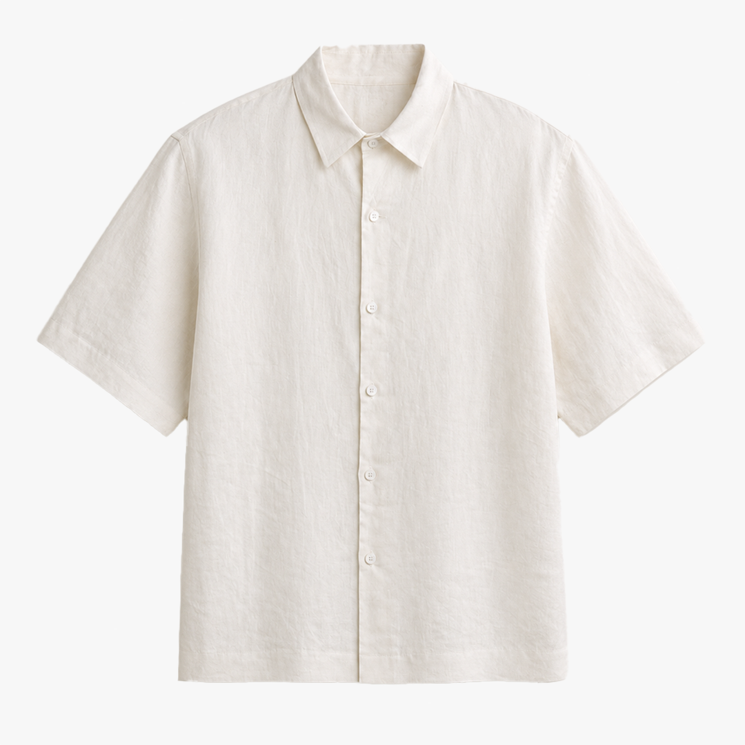 Relaxed-Fit Linen Shirt