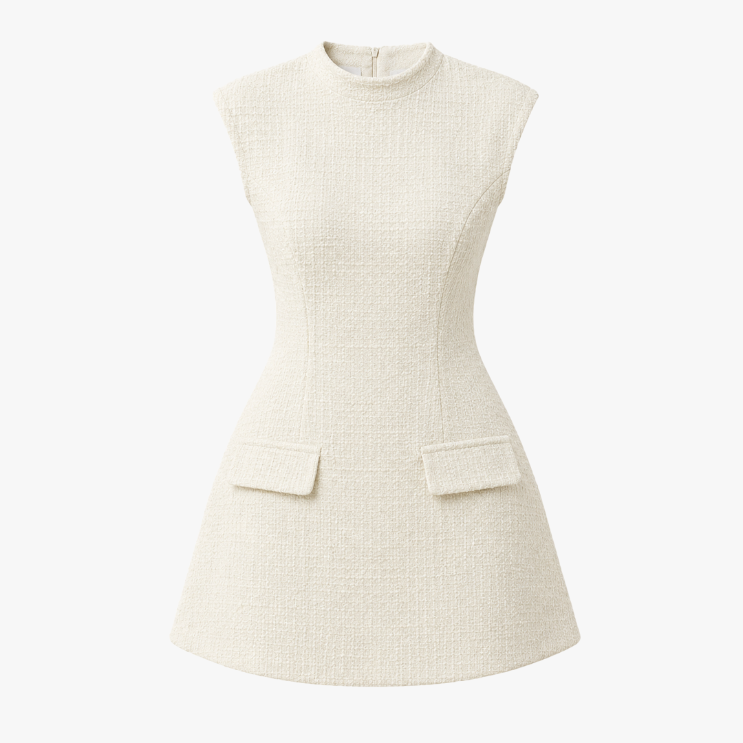 Elegant Tweed Dress